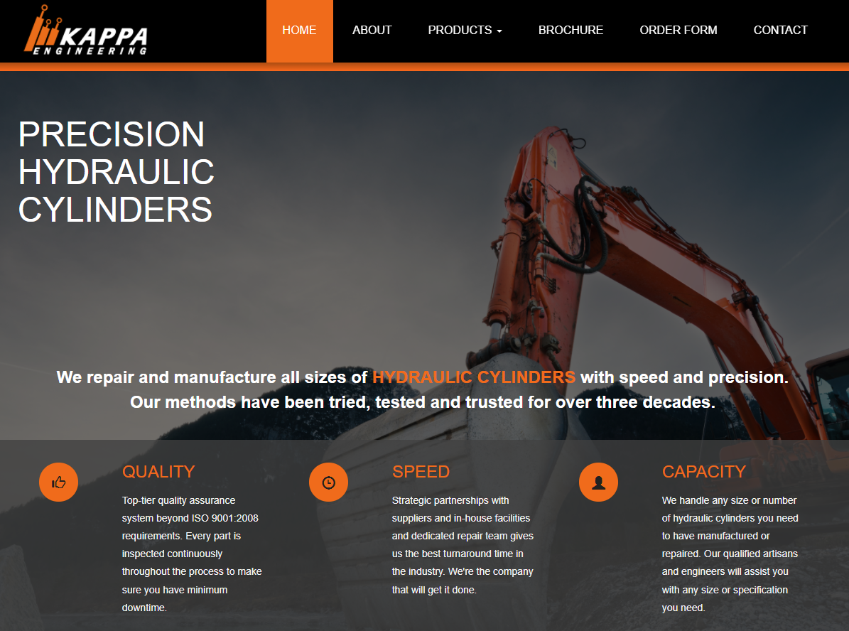 Kappa Engineering website